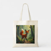 Tote Bag Un renard mystique errant dans la forêt (Dos)
