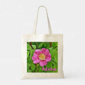 Tote Bag Un Rose sauvage - Idaho (Dos)