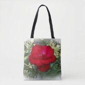 Tote Bag Un rose solitaire (Devant)