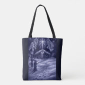 Tote Bag Un sauveur est né ! (Dos)