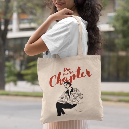 Tote Bag Un script rouge pour un chapitre de plus l Amoureu