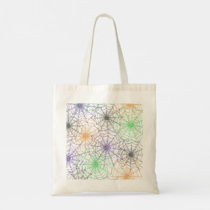 Tote Bag Un simple Motif Web d'Halloween Spider