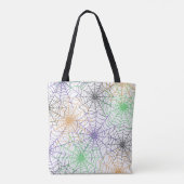 Tote Bag Un simple Motif Web d'Halloween Spider (Dos)