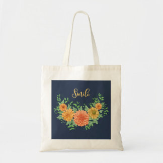 Tote Bag Un sourire aux fleurs