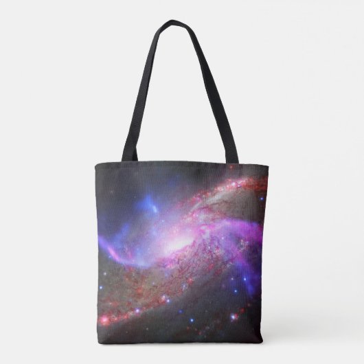 Tote Bag Un Spectacle De Lumière Galactique En Galaxie Spir (Dos)