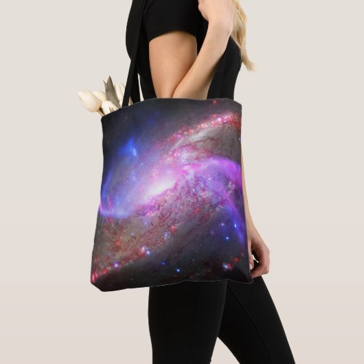 Tote Bag Un Spectacle De Lumière Galactique En Galaxie Spir (De près)