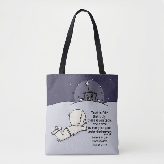 Tote Bag Un temps pour tous les objectifs (Devant)