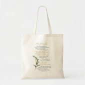 Tote Bag Un temps pour tout - Ecclesiastes 3 : 1-8 (Devant)