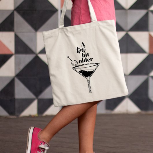 Tote Bag Un Tini Un Peu Plus Ancien Martini