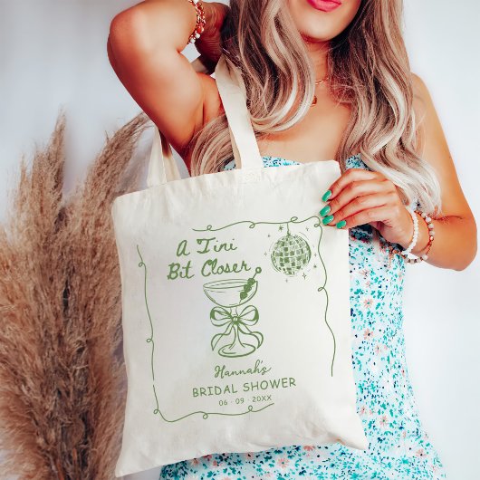 Tote Bag Un Tini Un Peu Plus Proche Bridal Shower 