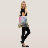 Tote Bag Un train au printemps (Sur le modèle)