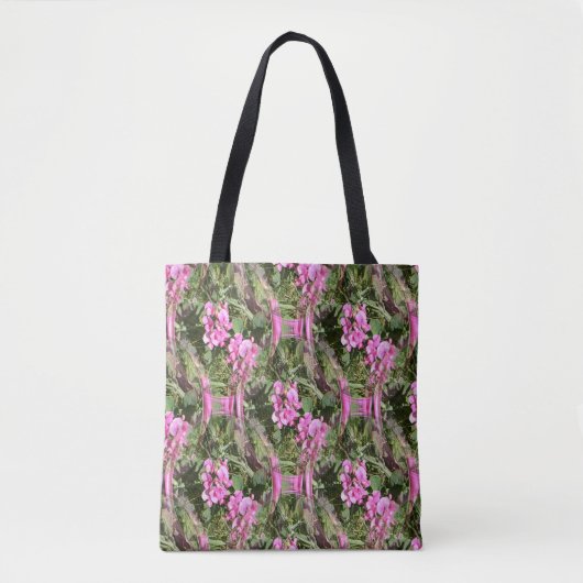 Tote Bag Un treillis de pois doux.... (Devant)
