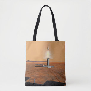 Tote Bag Un Véhicule Ascent Quittant Mars. 2