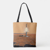 Tote Bag Un Véhicule Ascent Quittant Mars. 2 (Dos)