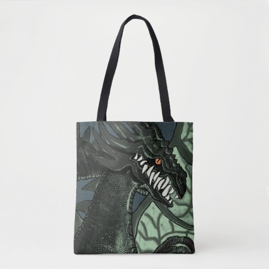 Tote Bag Un Vent Malsain souffle| Le Dragon (Devant)