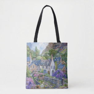 Tote Bag Un village écossais paisible