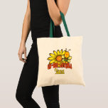 Tote Bag Unbelievable Nana Sunflower<br><div class="desc">Les plus incroyables tournesols Nana du monde, les abeilles bourdonnantes et les idées de cadeaux textuels dans des couleurs jolies, audacieuses et vives, orange, vert, rouge et jaune. Grands cadeaux d'anniversaire, de fête ou d'occasion spéciale pour grand-mas. Mignonnes, sucrées et fantaisistes, ces cadeaux féminins amusants lui feront sourire.Étiquettes: "orange jaune...</div>