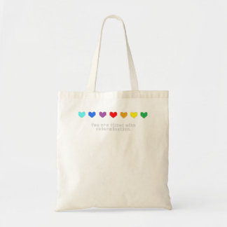 Tote Bag Undertale - Vous êtes rempli de détermination.