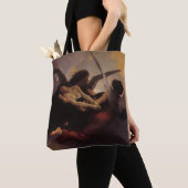 Tote Bag Une âme emmenée au ciel par Bouguereau (De près)