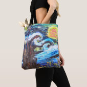 Tote Bag Une autre nuit étoilée (De près)