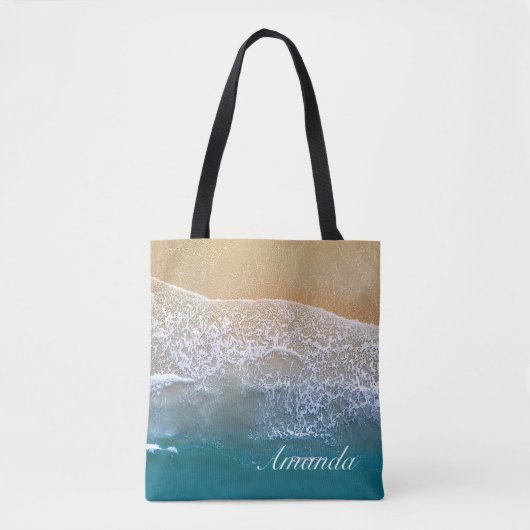 Tote Bag Une avec la plage (Devant)