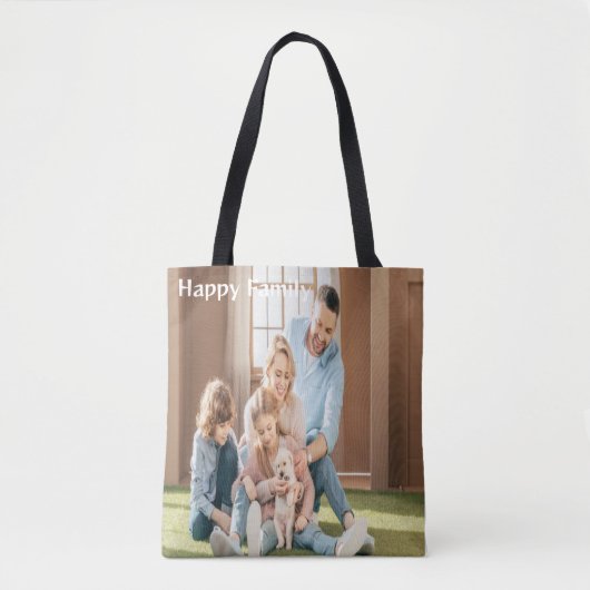 Tote Bag Une aventure à la fois : Happy Family Fourre-tout (Devant)