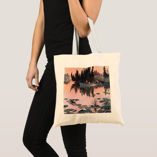 Tote Bag Une belle capture par John Clymer (Devant (produit))