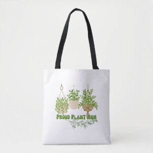 Tote Bag Une belle étiquette pour maman amoureuse plante.