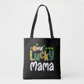 Tote Bag Une chance Mama Matching Family St Patrick's Day (Devant)