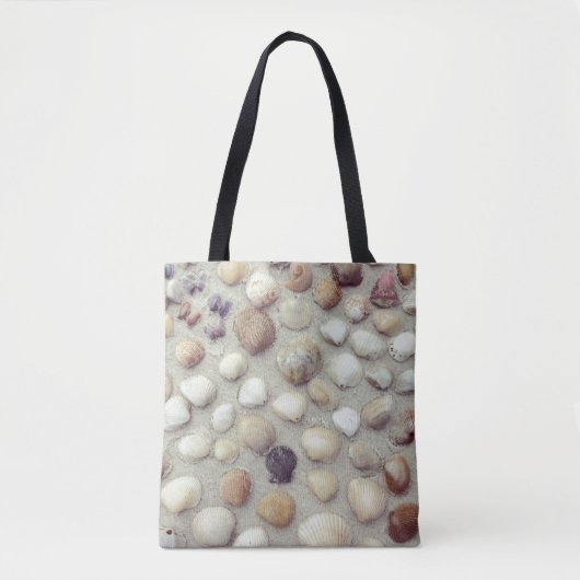 Tote Bag Une collection de coquillages (Devant)