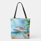 Tote Bag Une croisière d'été (Dos)