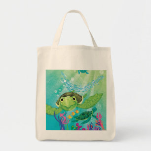 Tote Bag Une délivrance de tortue de mer