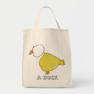 Tote Bag Une épicerie organique Fourre-tout de canard