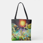 Tote Bag Une époque de peinture à l'huile repensée (Dos)