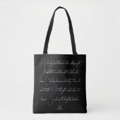 Tote Bag Une étoile solitaire (Devant)
