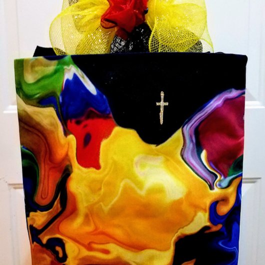 Tote Bag Une explosion de design graphique de bonheur jaune