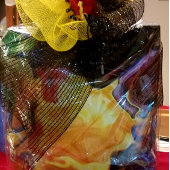 Tote Bag Une explosion de design graphique de bonheur jaune