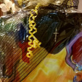 Tote Bag Une explosion de design graphique de bonheur jaune