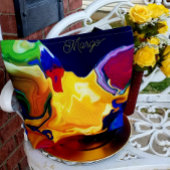 Tote Bag Une explosion de design graphique de bonheur jaune