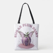 Tote Bag Une Fée de la Prune à Sucre (Dos)