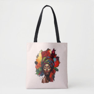 Tote Bag Une femme afro-américaine capable