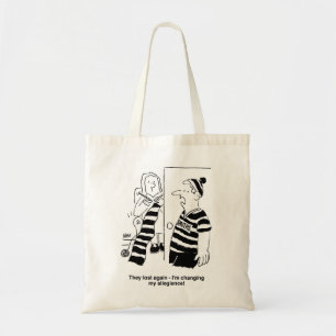 Tote Bag Une femme est Tricot une écharpe pour le fan de fo