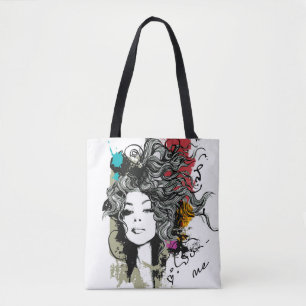Tote Bag Une femme forte et dotée de moyens