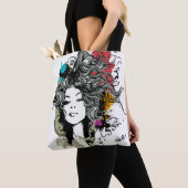 Tote Bag Une femme forte et dotée de moyens (De près)