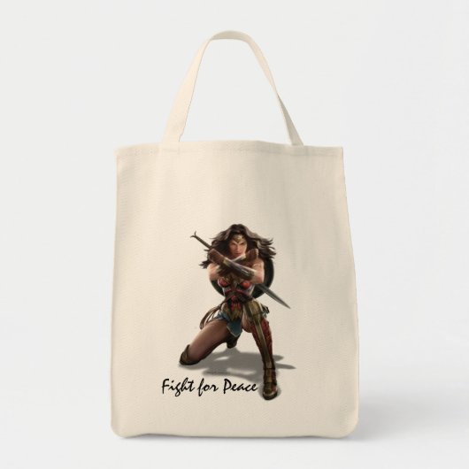 Tote Bag Une Femme Merveilleuse Blocage Avec Des Bracelets (Devant)