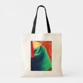 Tote Bag Une Femme Pensant Beaux Art Peinture (Dos)