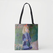 Tote Bag Une fille avec une canne d'arrosage, Renoir (Devant)