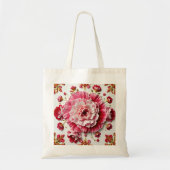 Tote Bag Une floraison de gratitude pour chaque femme de ch (Devant)