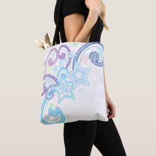 Tote Bag Une fois sur une étoile filante