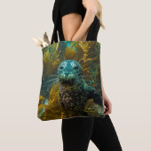 Tote Bag Une forêt curieuse | Santa Barbara de varech de (De près)